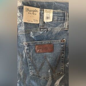 Wrangler Retro Bailey High Rise Trouser Jeans 27x32